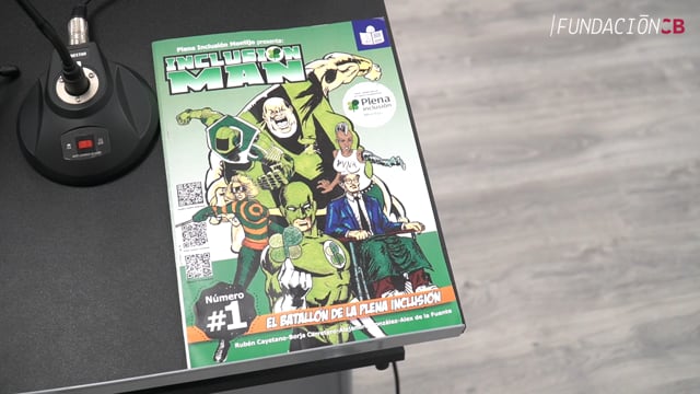 Fundación CB presenta la adaptación a audio del cómic “Inclusion Man”