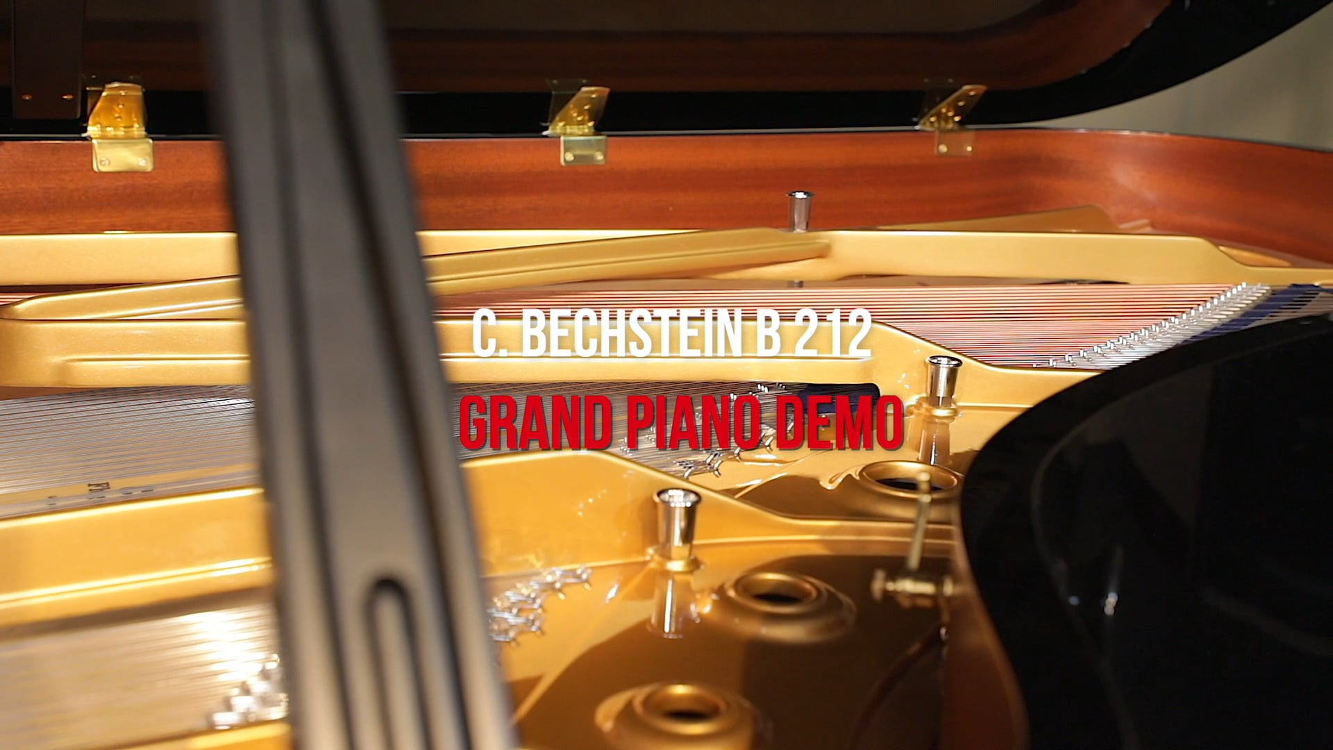 C. Bechstein B 212 Grand Piano Playing Demo - Blame It On My Youth On Vimeo