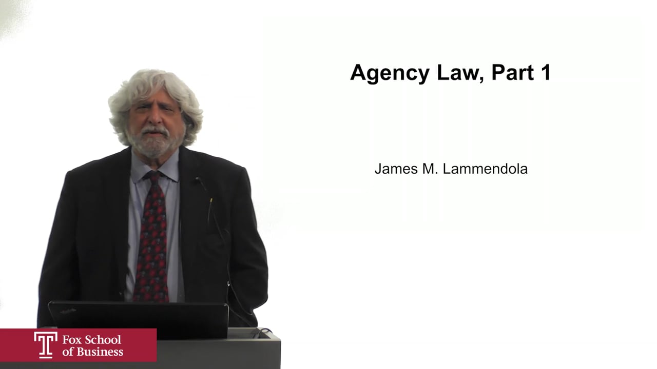 Agency Law Part 1