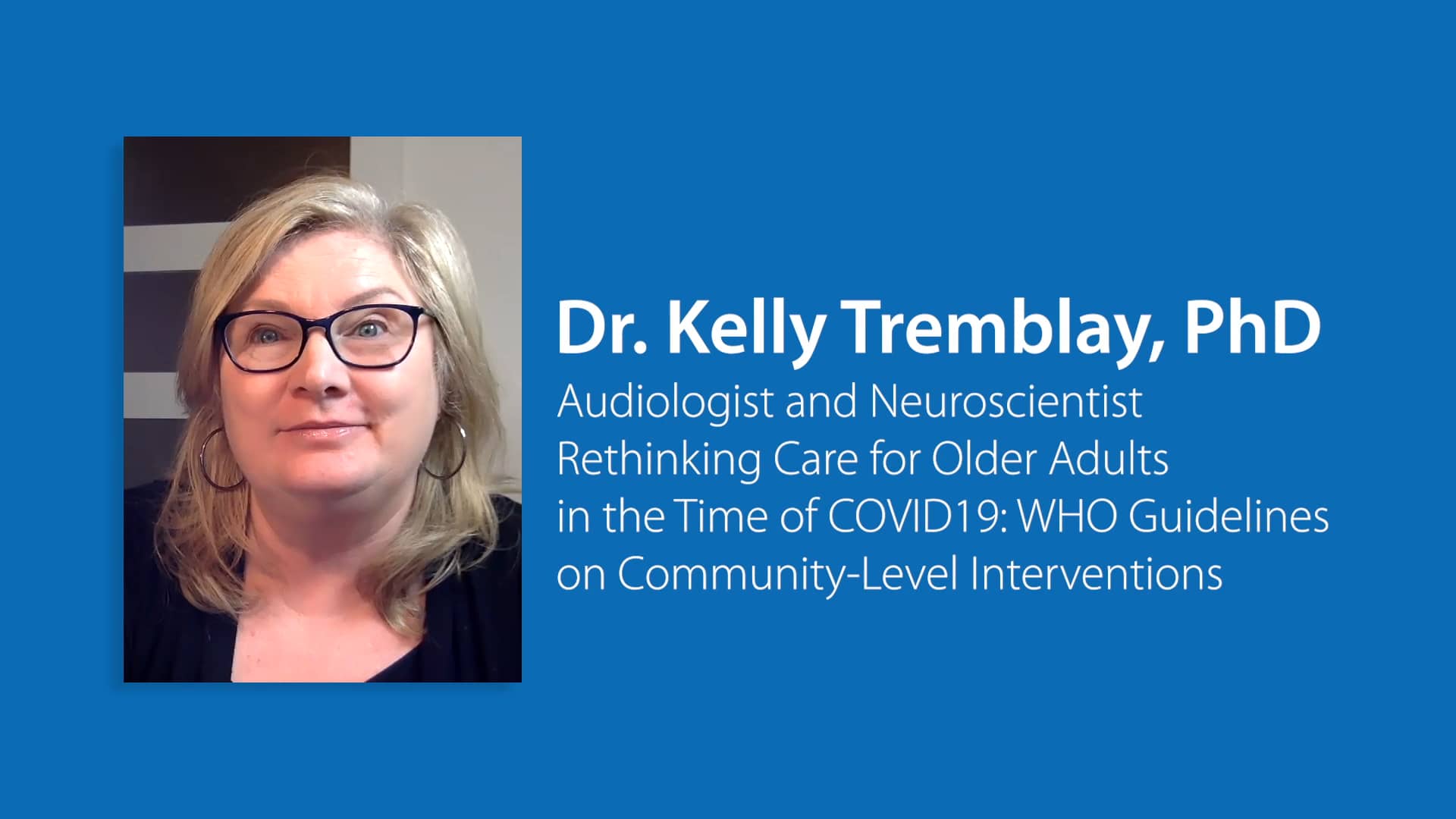 Dr. Kelly Tremblay Video on Vimeo