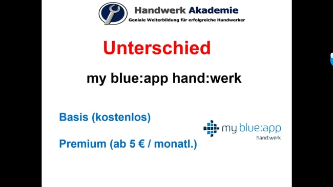 Unterschied Basis App / Premium App