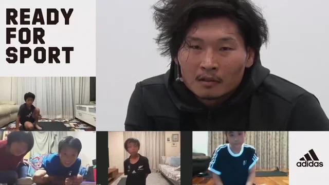 adidas READY FOR SPORT online event KEITA INAGAKI
