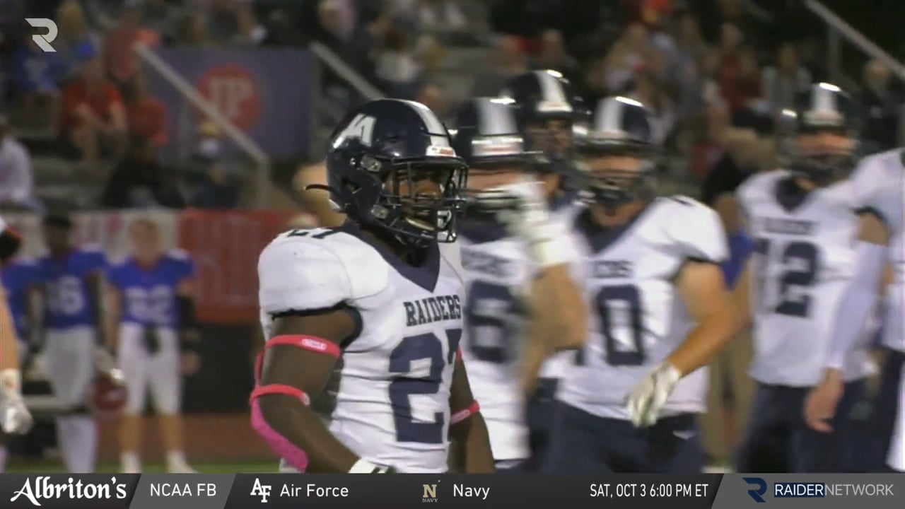 Varsity Football-2020-Game 7-Jackson Prep