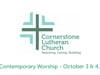 CLC Contemporary Worship, October 3 & 4, 2020