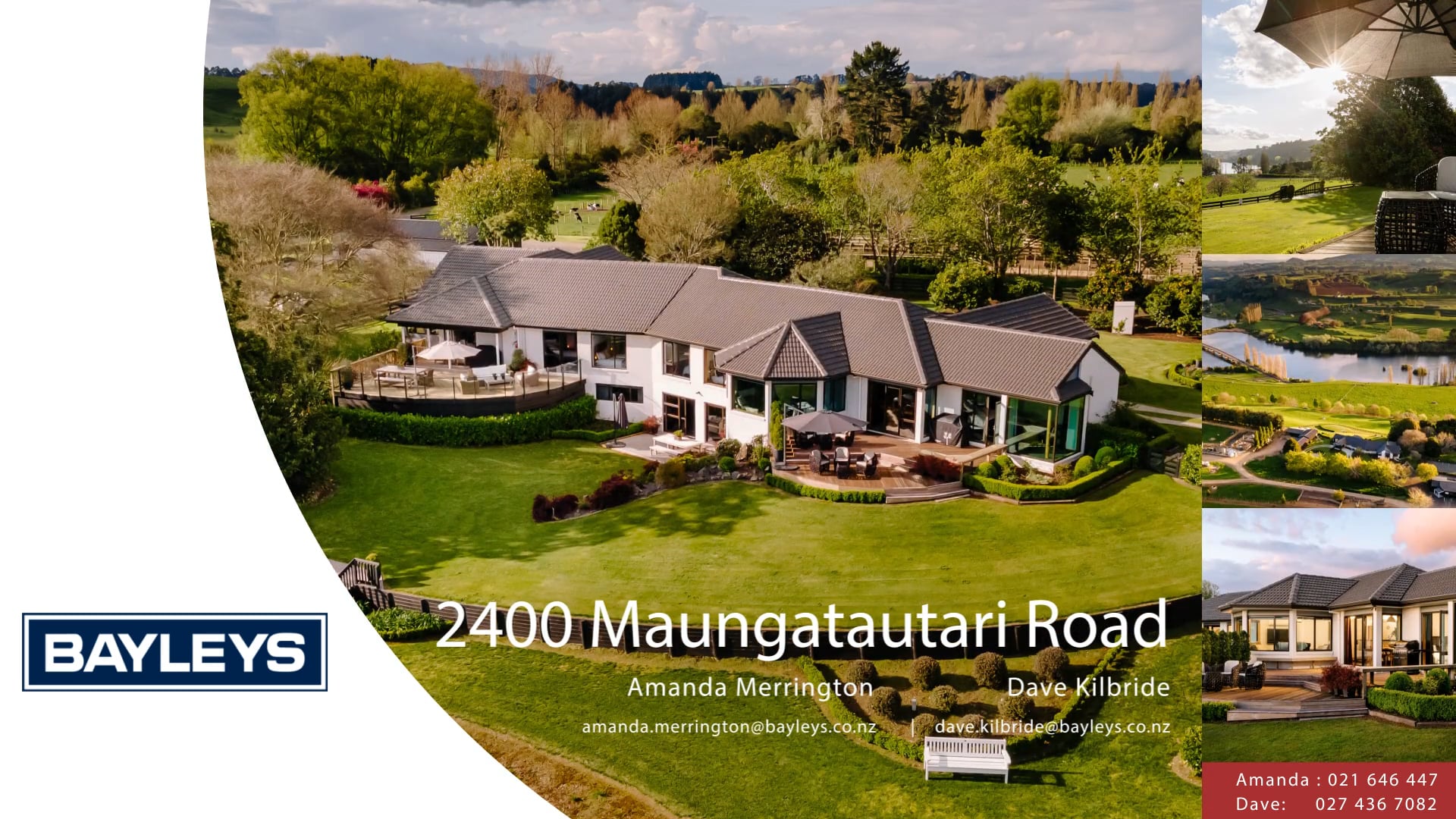 Lot 1, 2400 Maungatautari Road, Cambridge on Vimeo