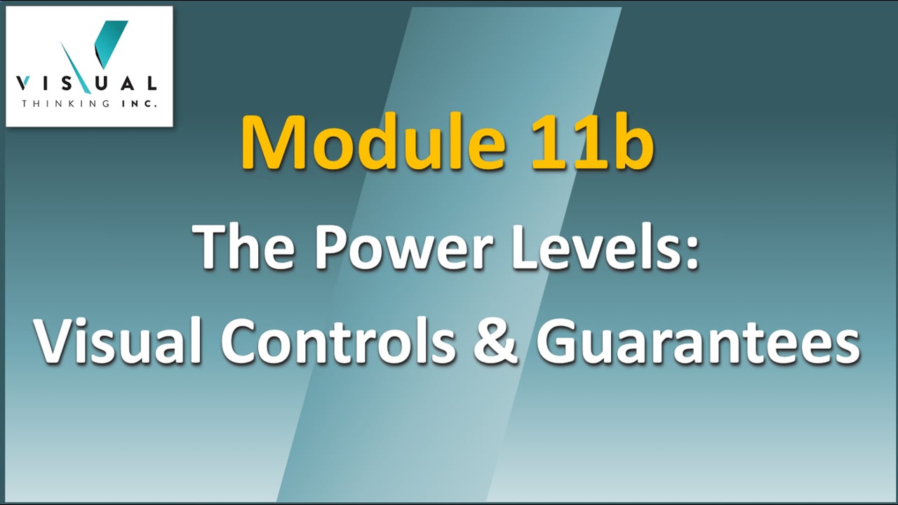 Module 11B The Four Power Levels of Visual Devices: Visual Controls and Visual