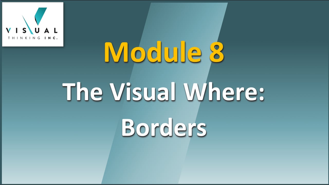 Module 8 - The Visual Where: Borders