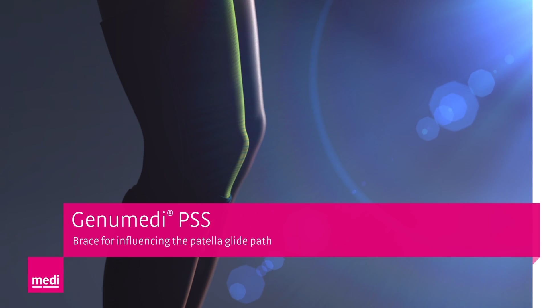 Genumedi® PSS – medi’s new knee support for jumper’s knee