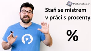 Procenta 1 - Jak elegantně pracovat s procenty