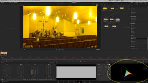 Fluorescent lighting fixes with davinci resolve