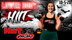 Hiit 56 | Lower Body | with Gi Gi | 10/5/20