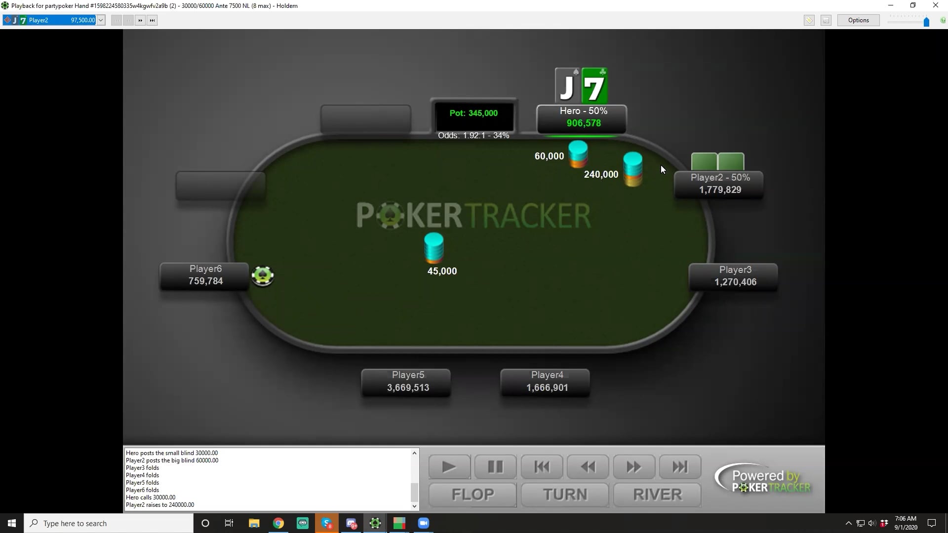 SB Limp First In (LFI) vs BB Iso – Blind vs Blind