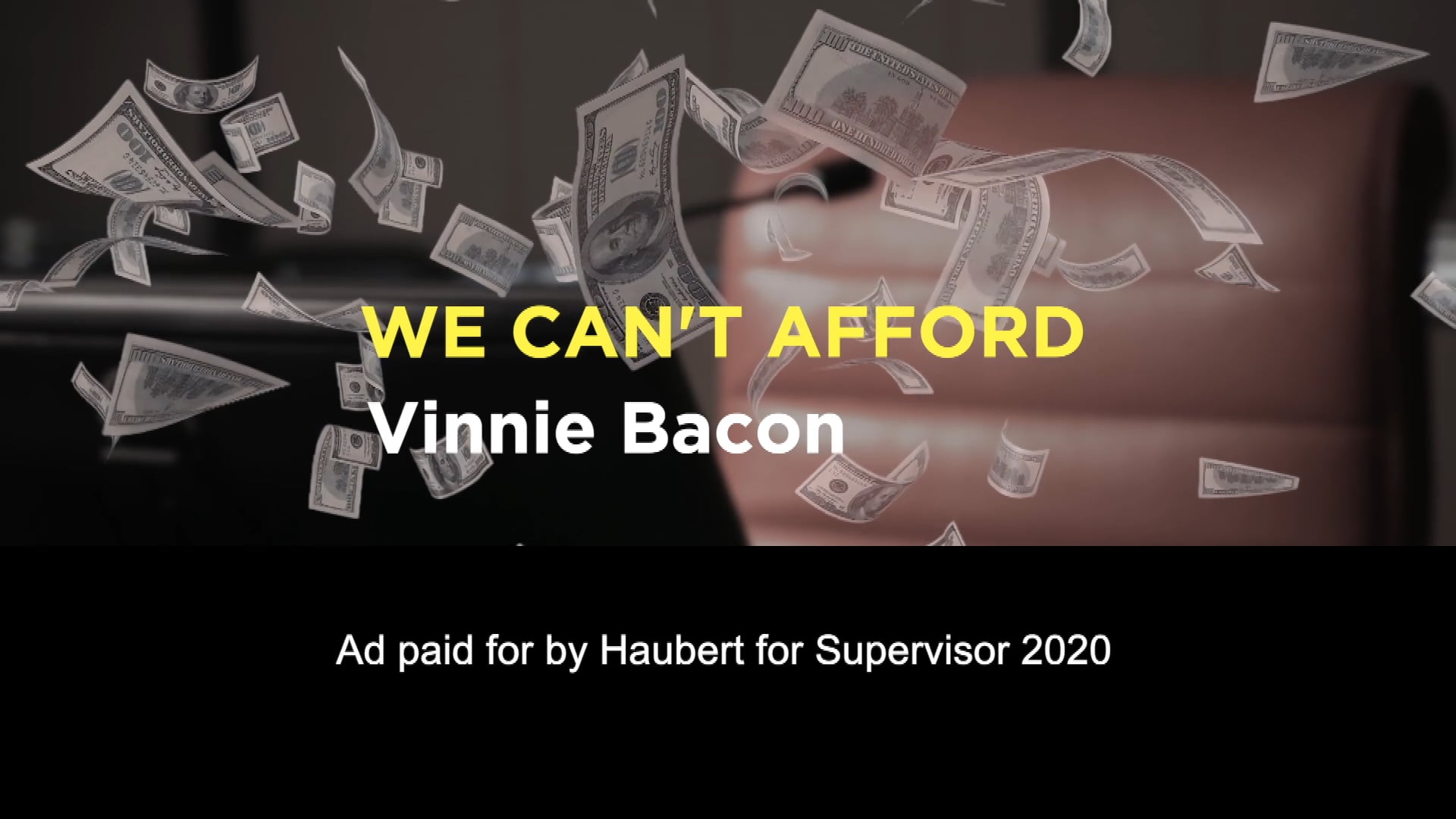 We Can't afford Vinnie Bacon