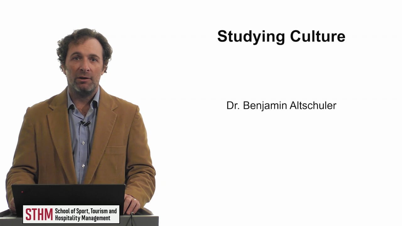 Login to view Studying Culture
