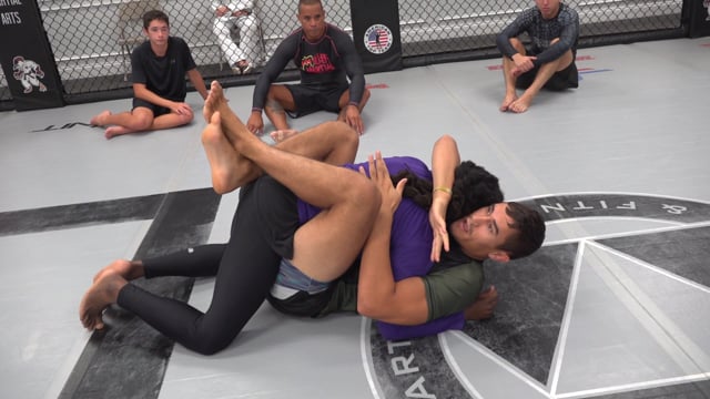 Defending Punches from the Closed Guard