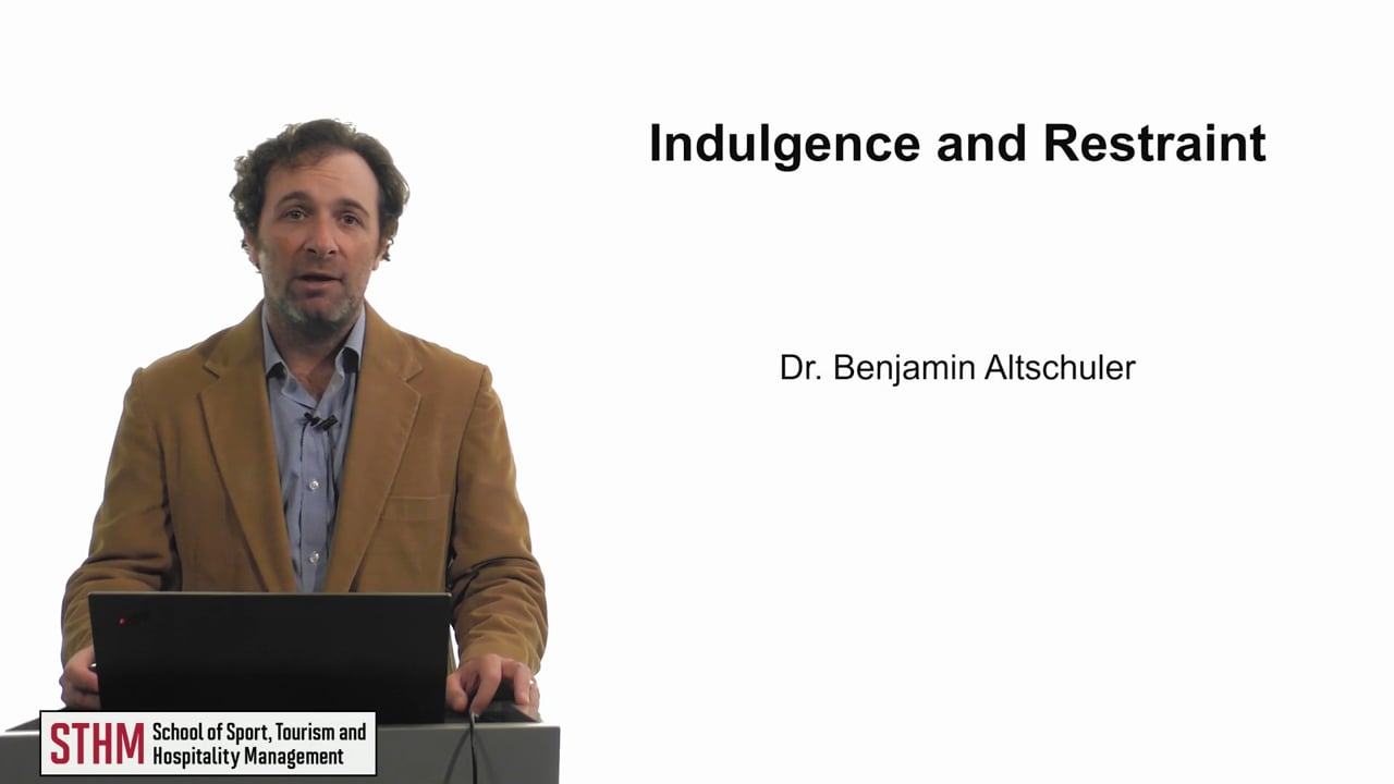 Login to view Indulgence and Restraint
