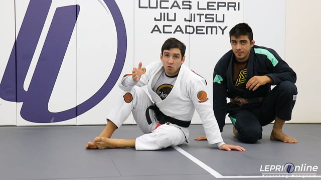 De la Riva to Sit Up Guard to Shin to Shin Sweep Variation to Knee Cut Pass