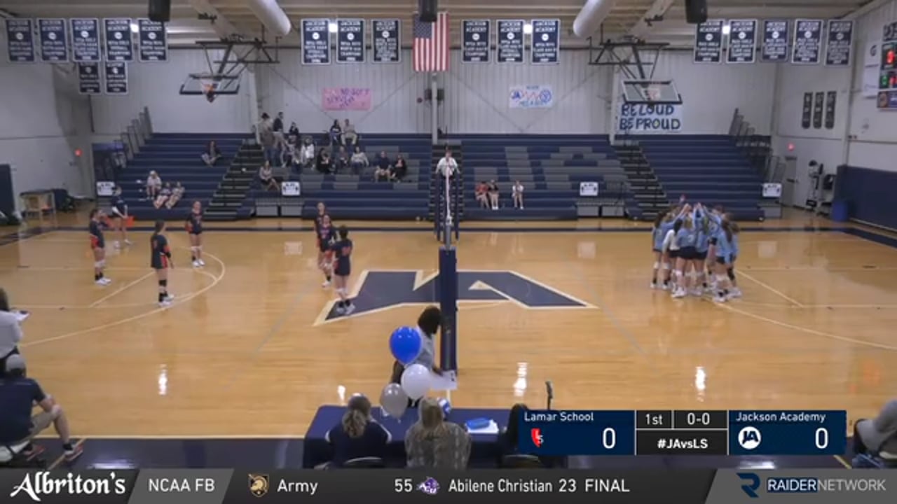 JV Volleyball vs Lamar School - 10-05-20