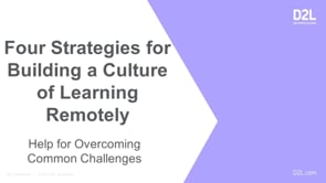 4 strategies to build a culture of learning remotely
