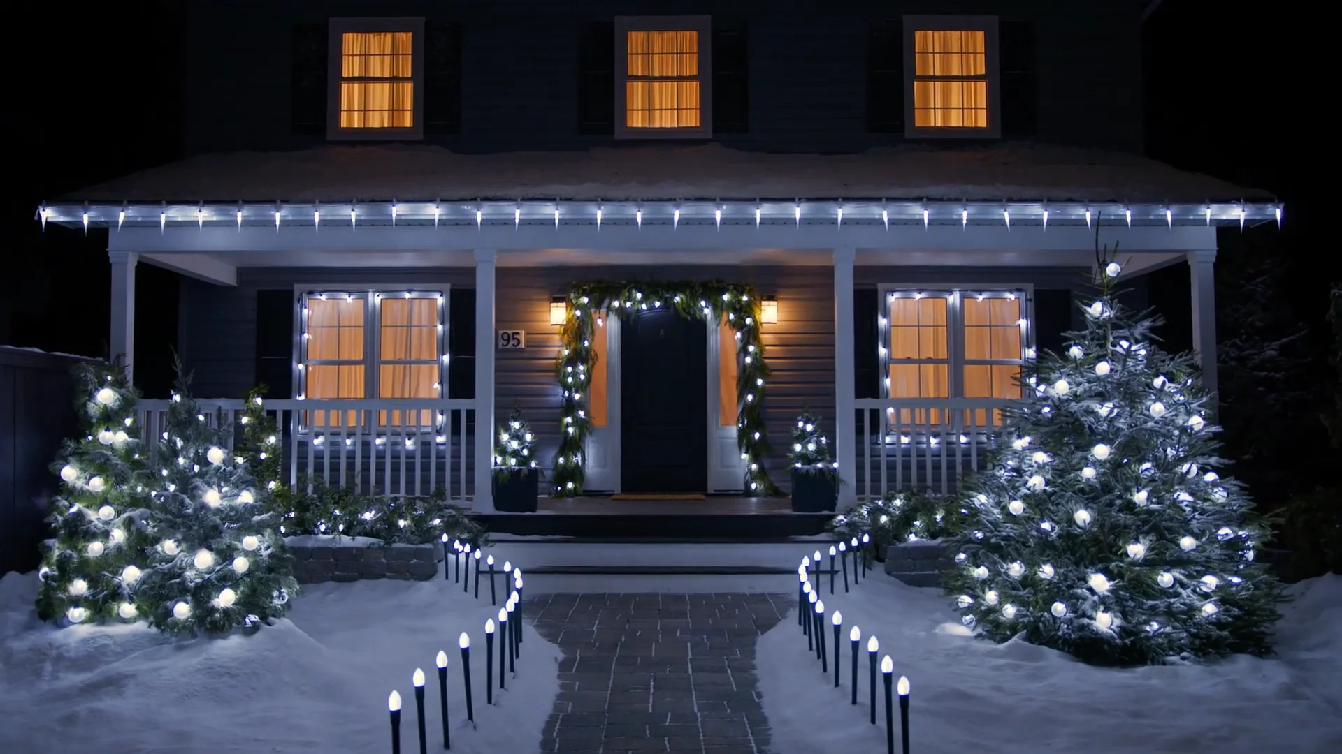 NOMA Northern Shimmer 10 C9 Christmas Lights, 180 LED Lights, Iridescent