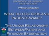 Dr Bruce L Gewertz- 3rd LEWIS LECTURE- The Unique Relationship Between Patient and Physician Satisfaction- 50min- 10-2-20