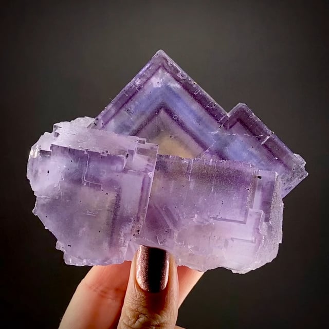 Fluorite with phantoms