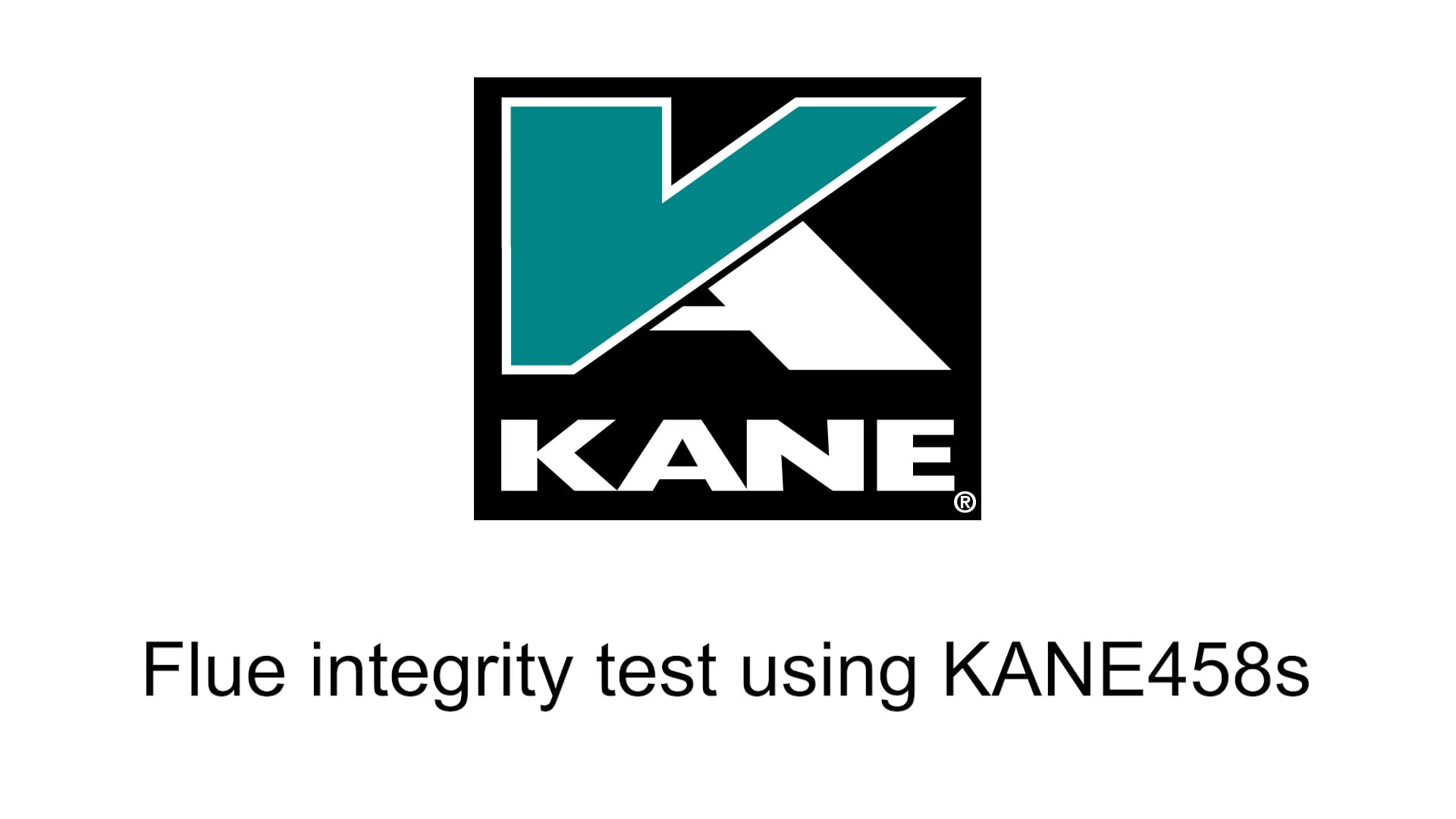 Kane Analysers Tutorial –  Flue Integrity Test KANE458s