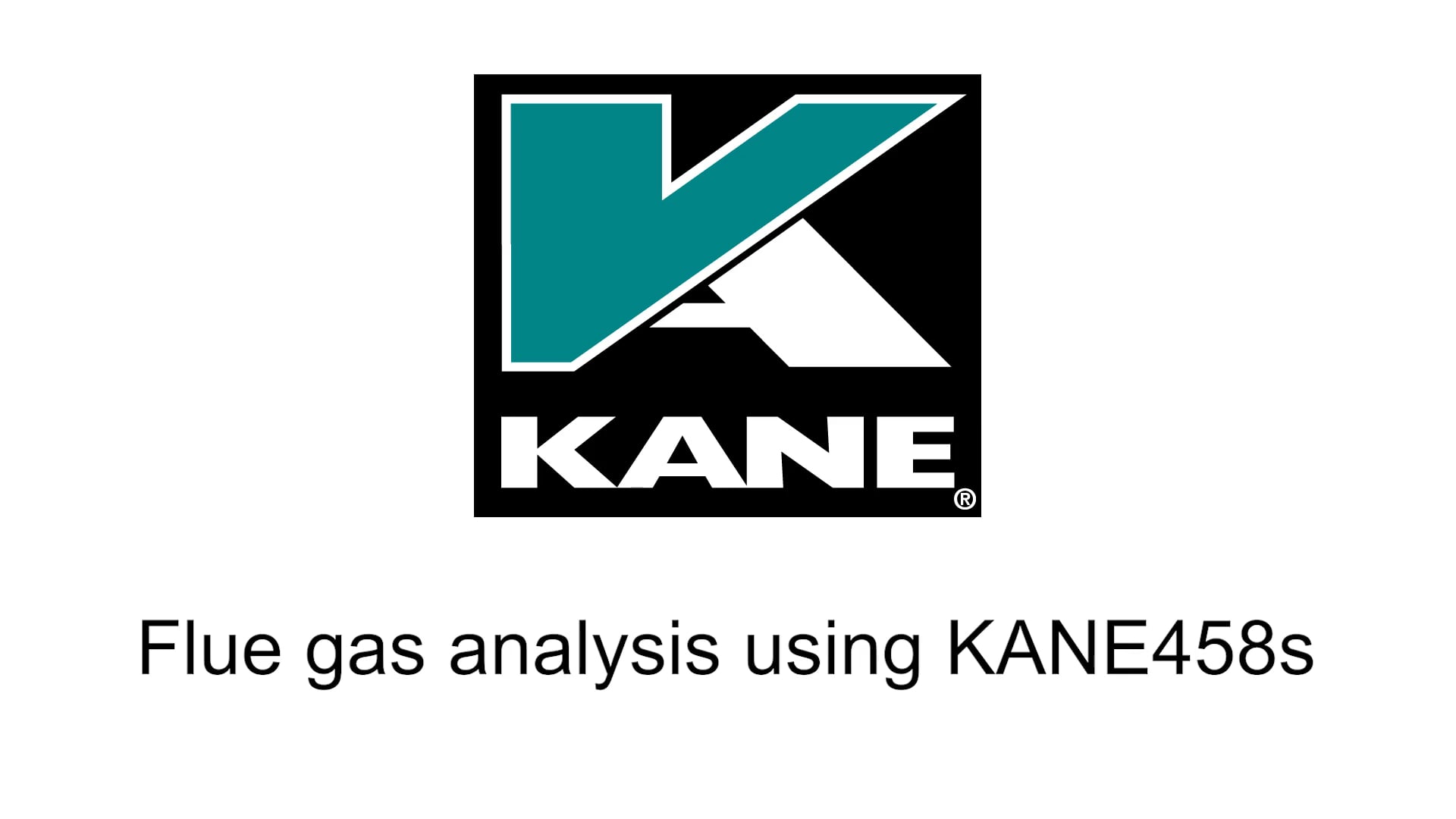 Kane Analysers Tutorial  - Flue Gas Analysis KANE458s