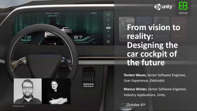 From vision to reality: designing the car cockpit of the future