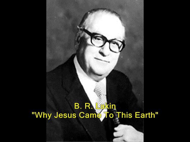 B. R. Lakin - Why Jesus Came To This Earth On Vimeo