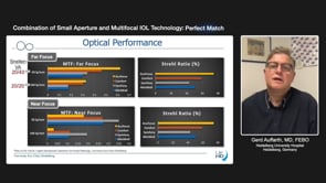 Combination of Small Aperture and Multifocal IOL Technology Perfect Match, Prof. Gerd U. Auffarth, M.D., Ph.D., FEBO