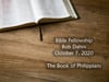 Bible Fellowship October 7, 2020