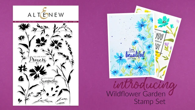 ALTENEW: Wildflower Garden Add-On | Stamp and Die Bundle