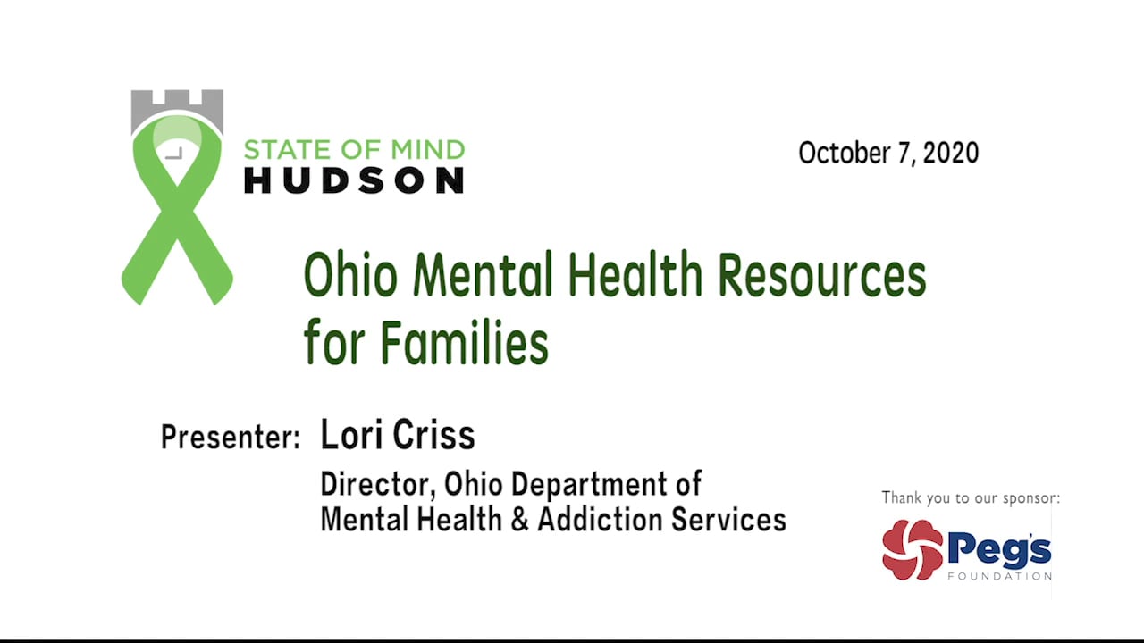 State Of Mind: Ohio Mental Health Resources for Families