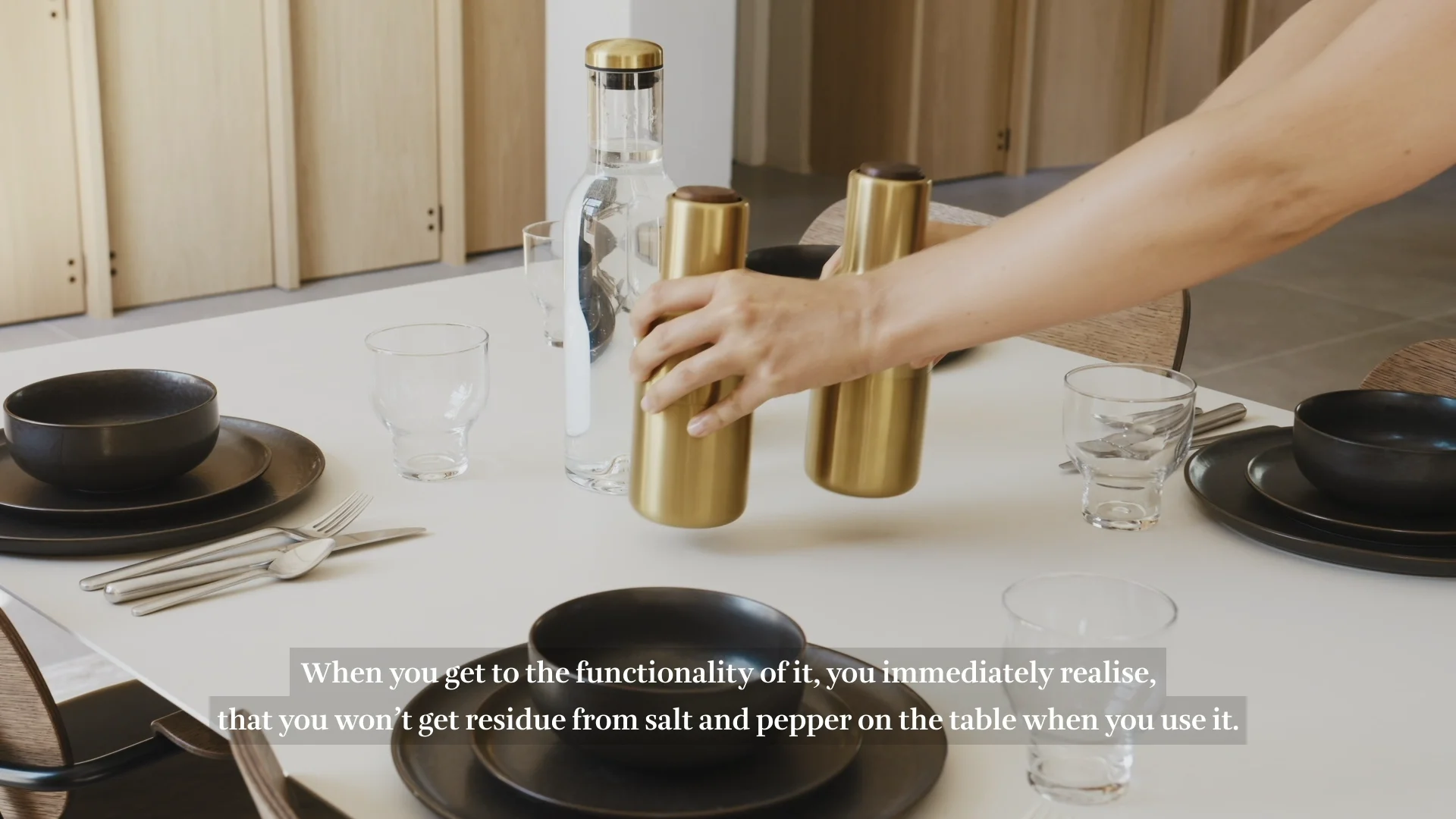 Bottle Grinder Set by Norm Architects | Ceramic Spice Grinders