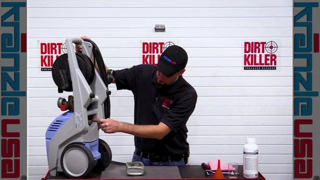 Dirt Killer Detail Wall - Industrial wall mounted pressure washer