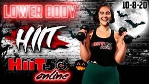 Hiit 56 | Lower Body | with Gi Gi | 10/8/20
