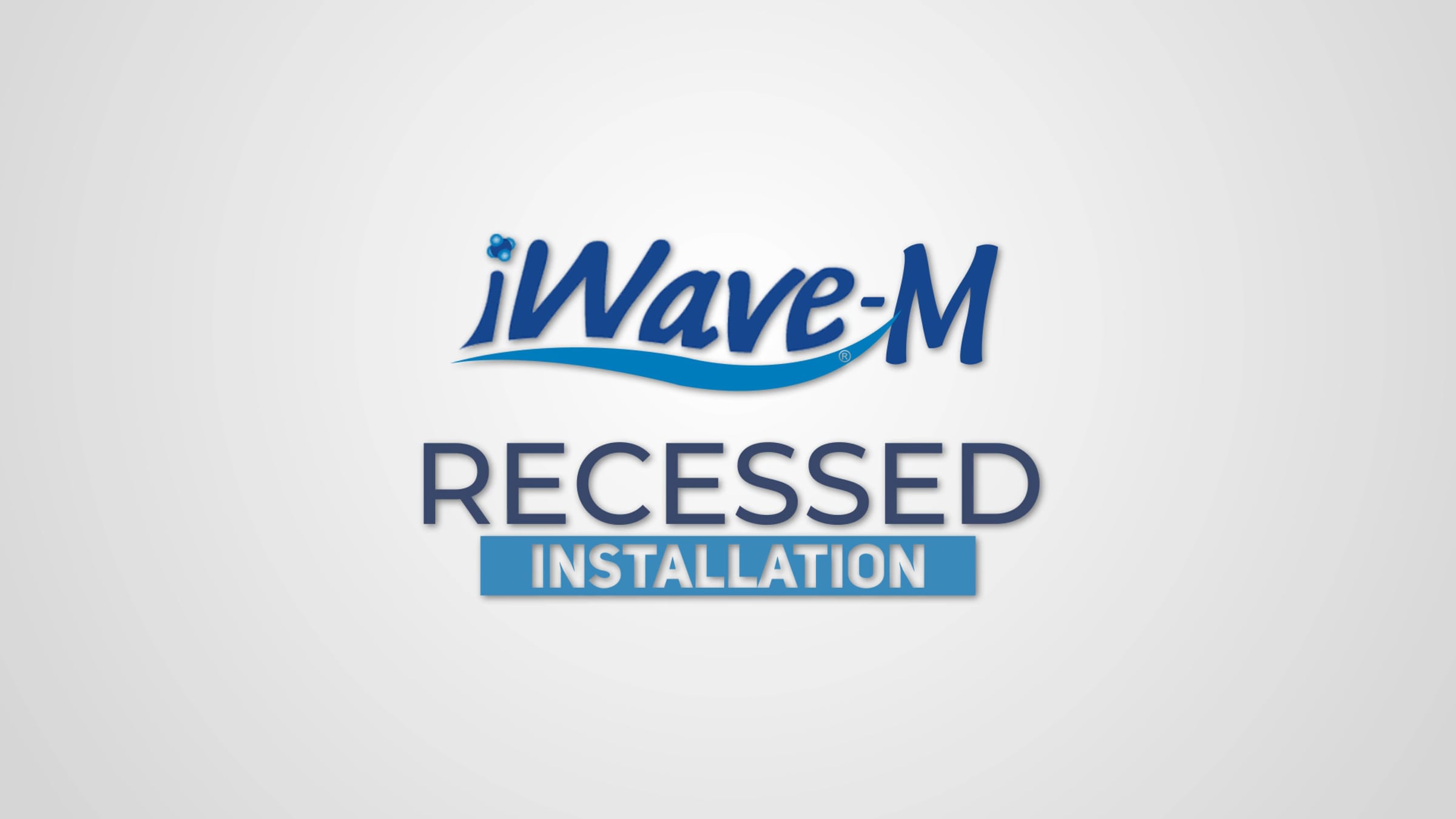 iWave-M Recessed Installation | Videos & Movies on Vimeo