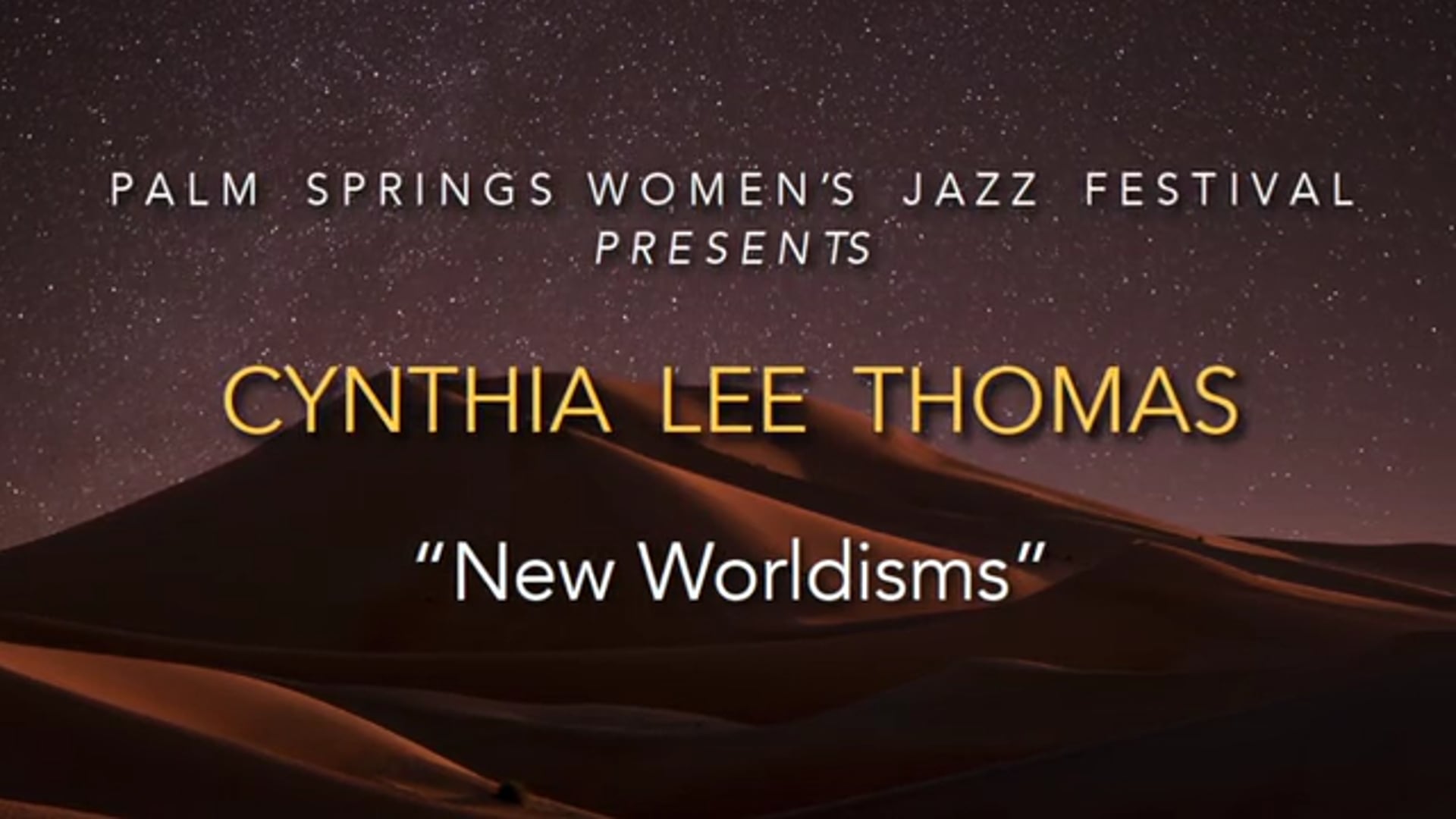 Cynthia Thomas Concert Funders Version