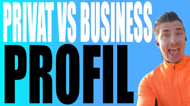 Privates FB Profil oder geschäftliches Profil behalten?