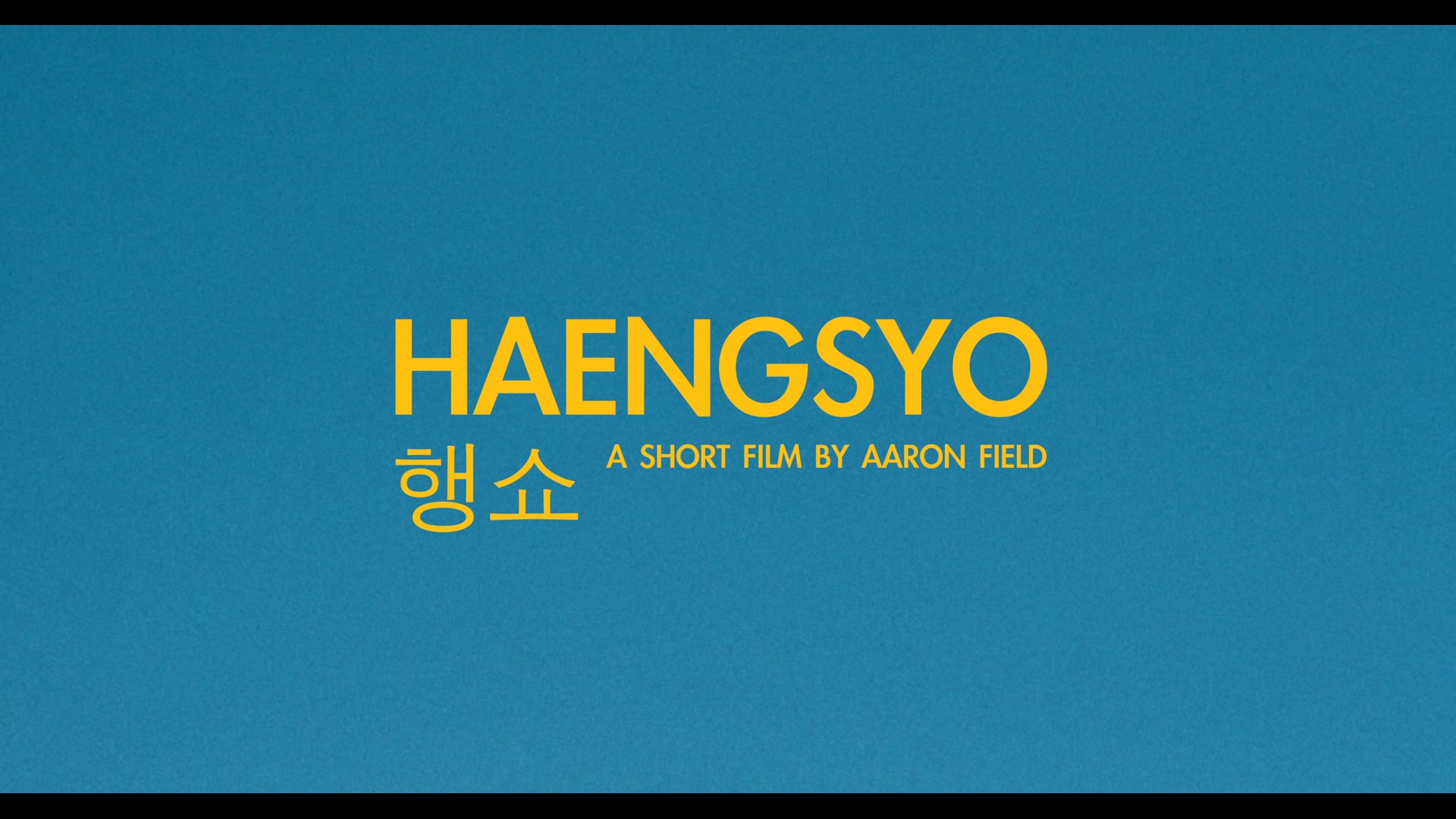 Haengsyo - Teaser