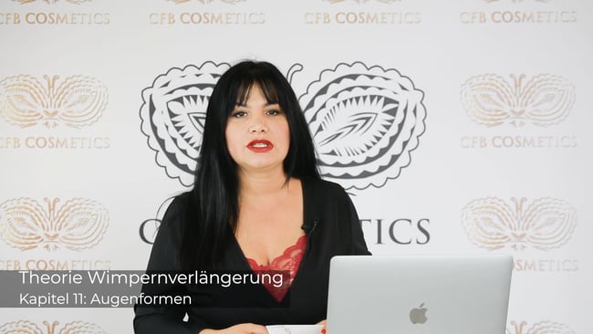 Augenformen und Wimpernstyling