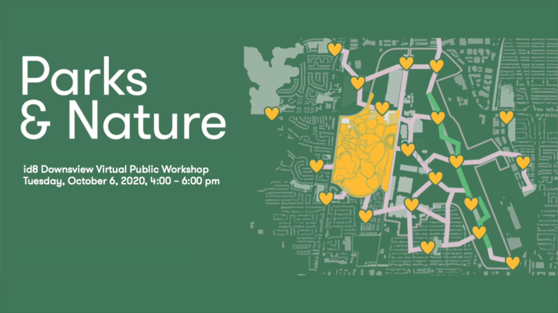 Virtual Public Workshop - Parks & Nature, Oct 2020