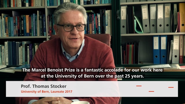 Wissenschaftspreis für Dr. Thomas Stocker