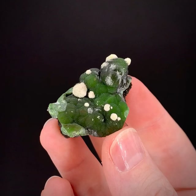 Arsendescloizite with Mimetite