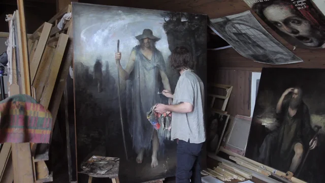 LOCKDOWN SPECIAL: Painting a Self-portrait with Sebastian Salvo (pt. 4)