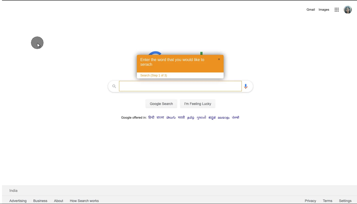 Search on Vimeo