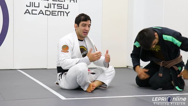 De la Riva to Sit Up Guard to Sweep Attempt to De La Riva with Lapel Control Sweep