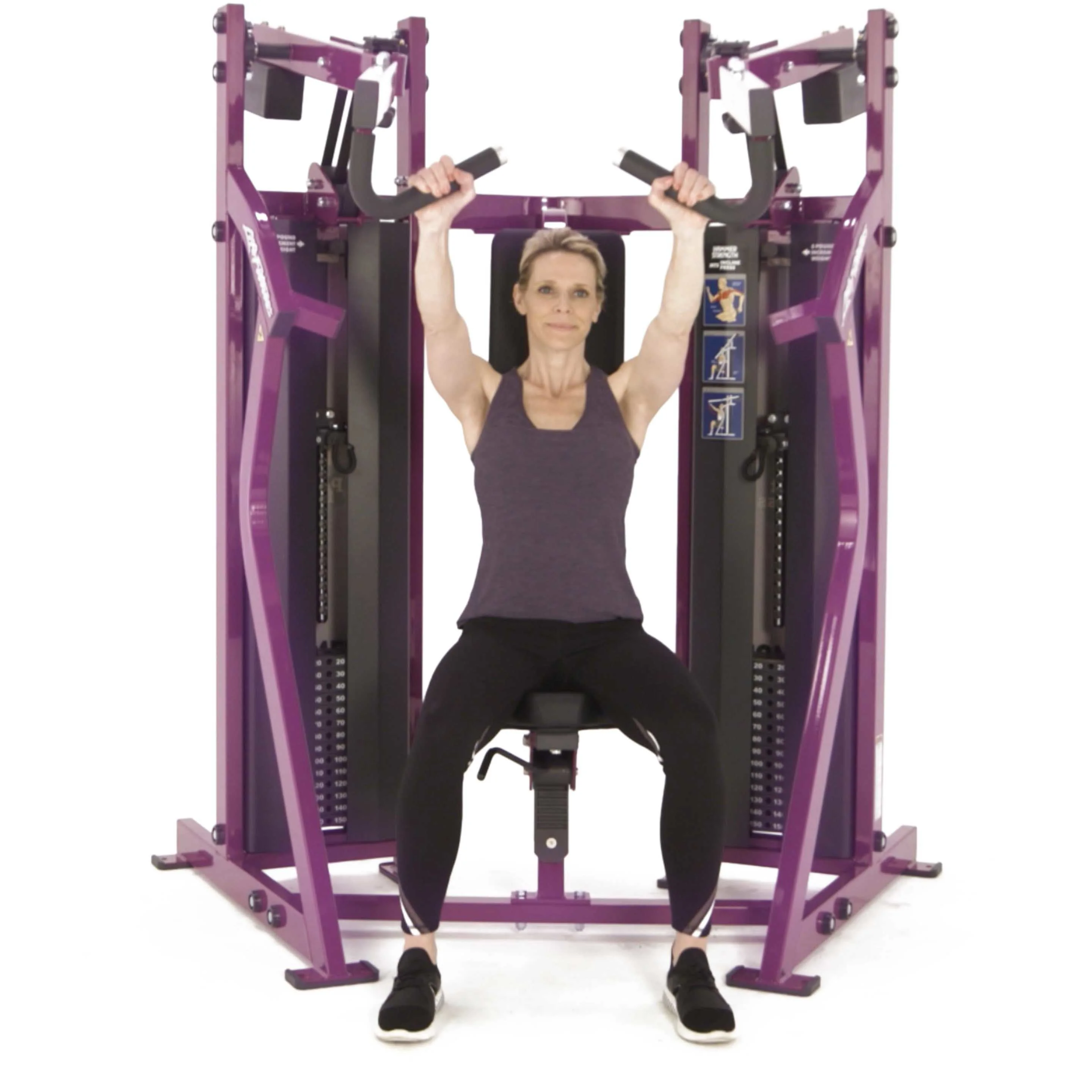 Chest press best sale machine planet fitness