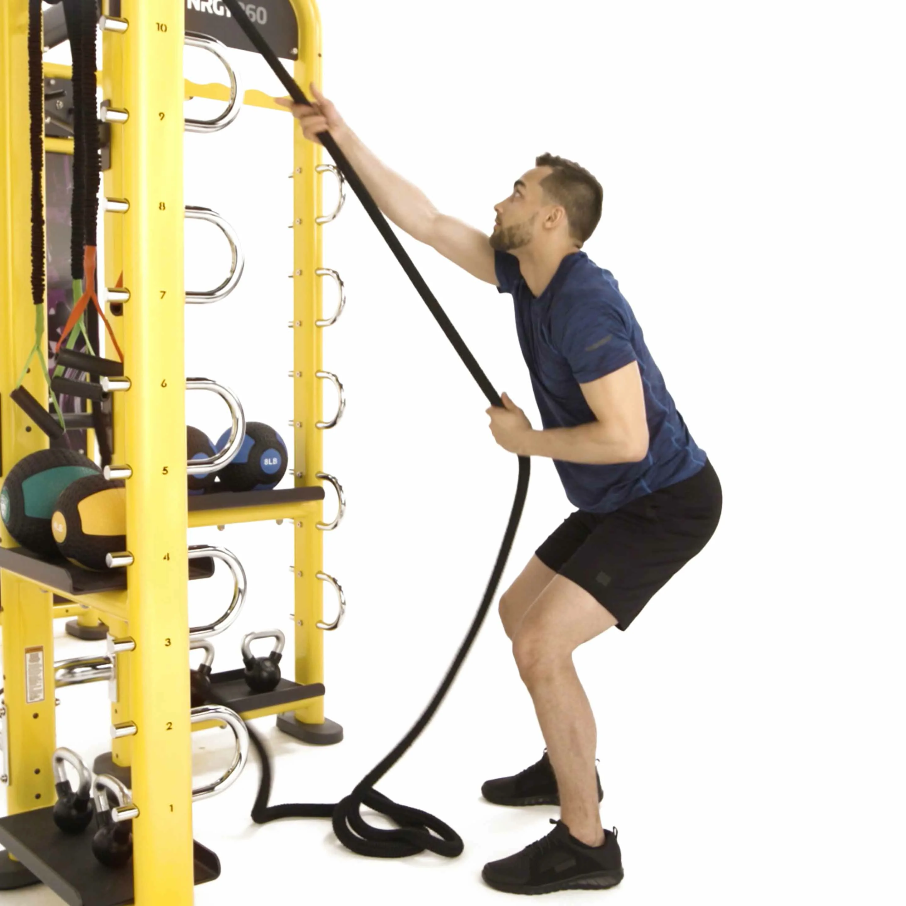 Rope pulley clearance workout